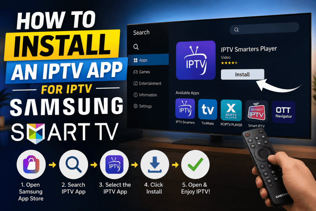 IPTV Samsung Smart TV