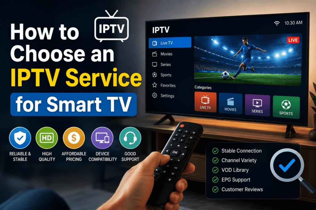 Best IPTV Provider for Movies and Series