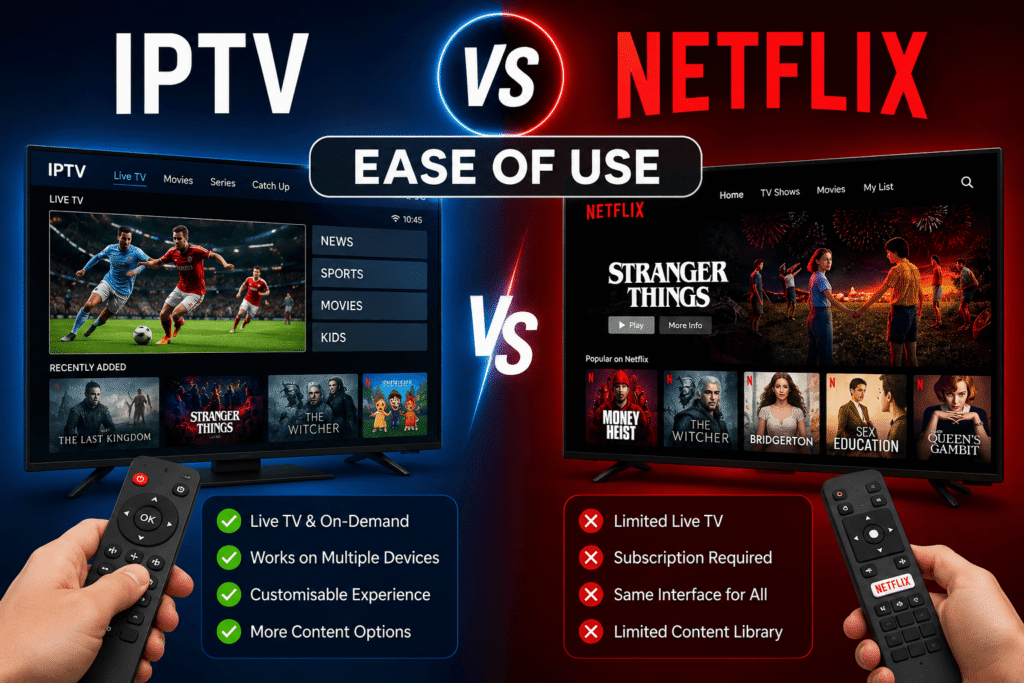 IPTV vs Netflix