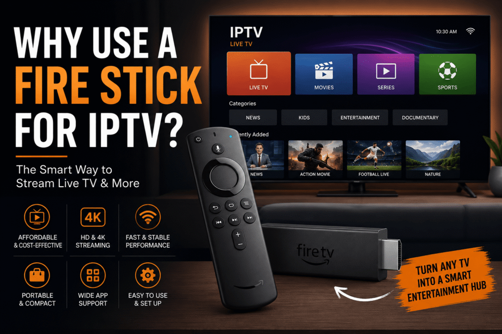 install IPTV on Fire Stick