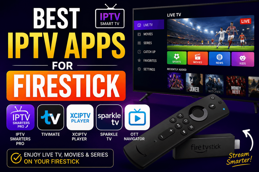 Best IPTV Apps for Firestick