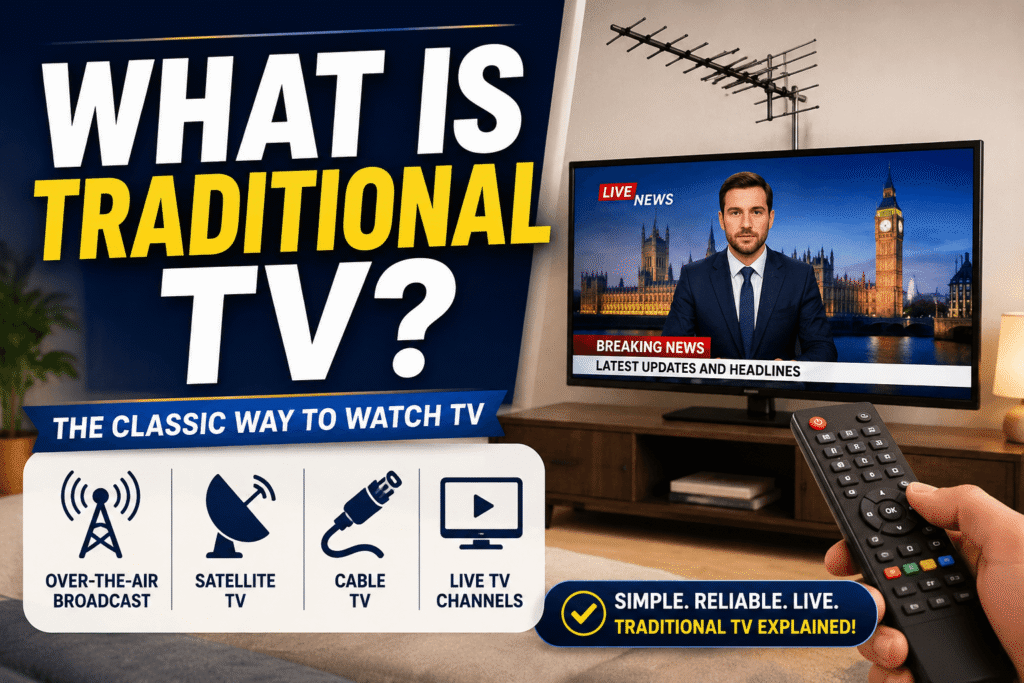 IPTV vs traditional TV