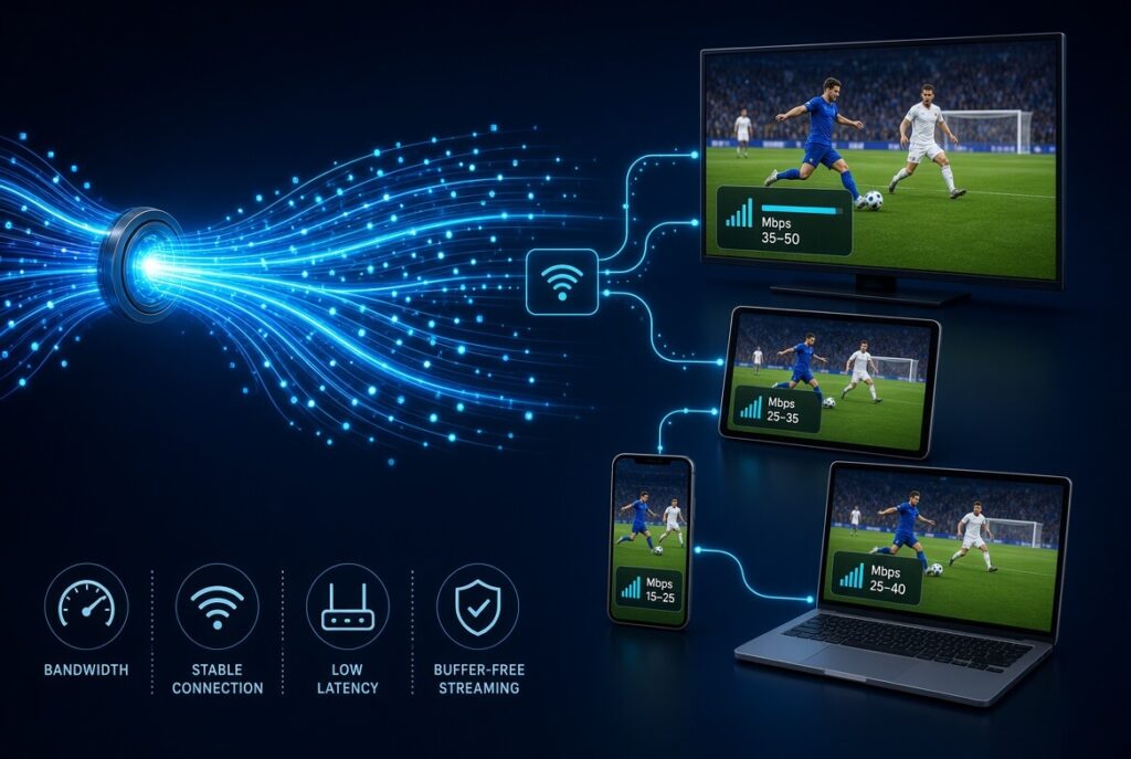 internet speed for IPTV