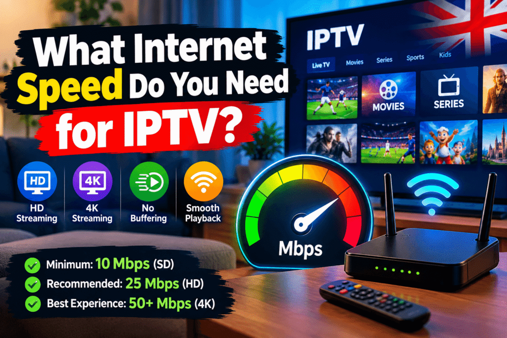 premium IPTV subscription UK