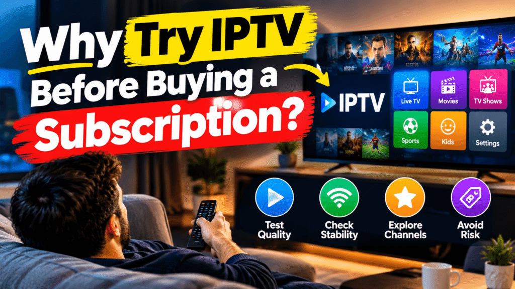IPTV 24 hour trial