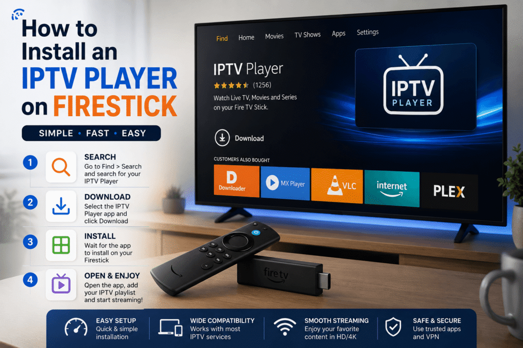 IPTV player for Firestick UK