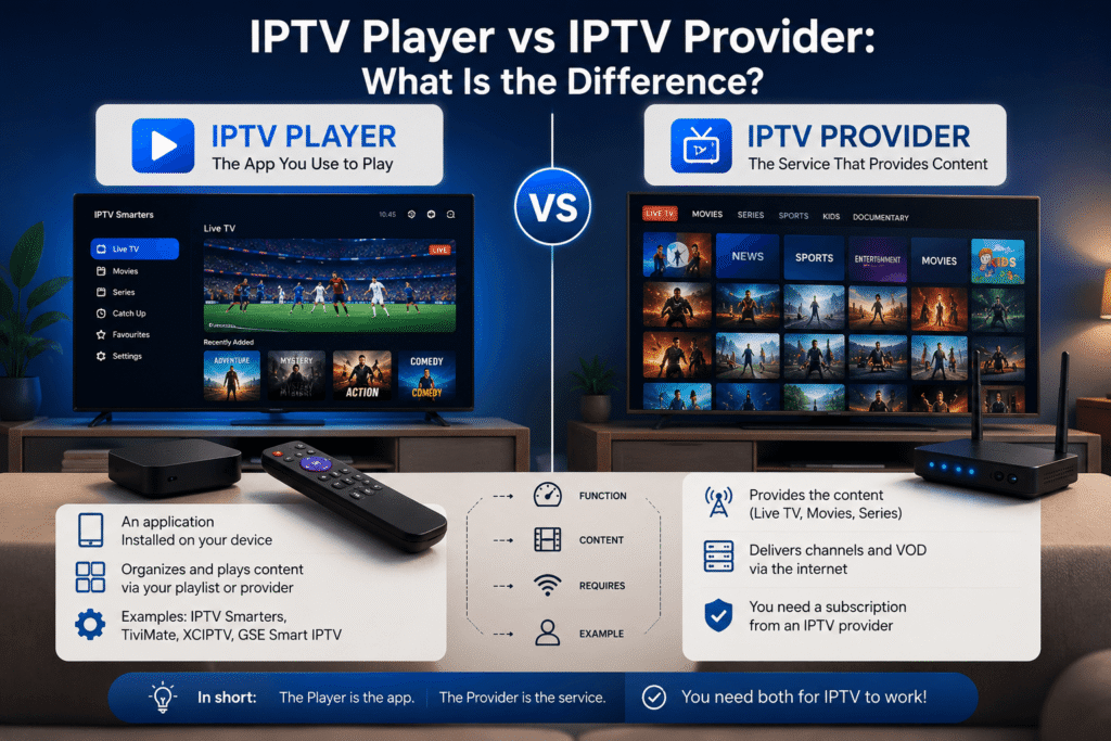 IPTV player for Firestick UK