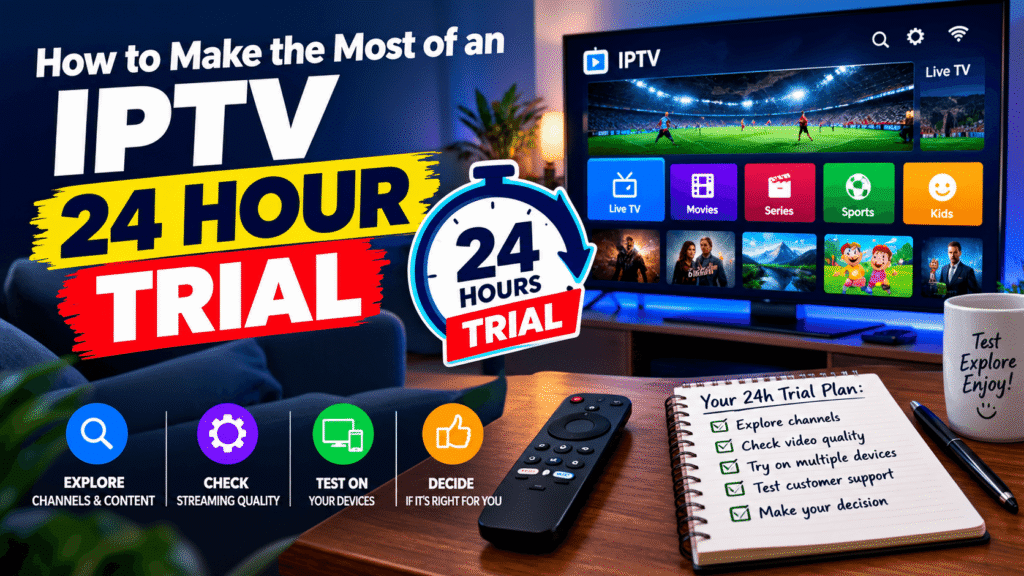 IPTV 24 hour trial