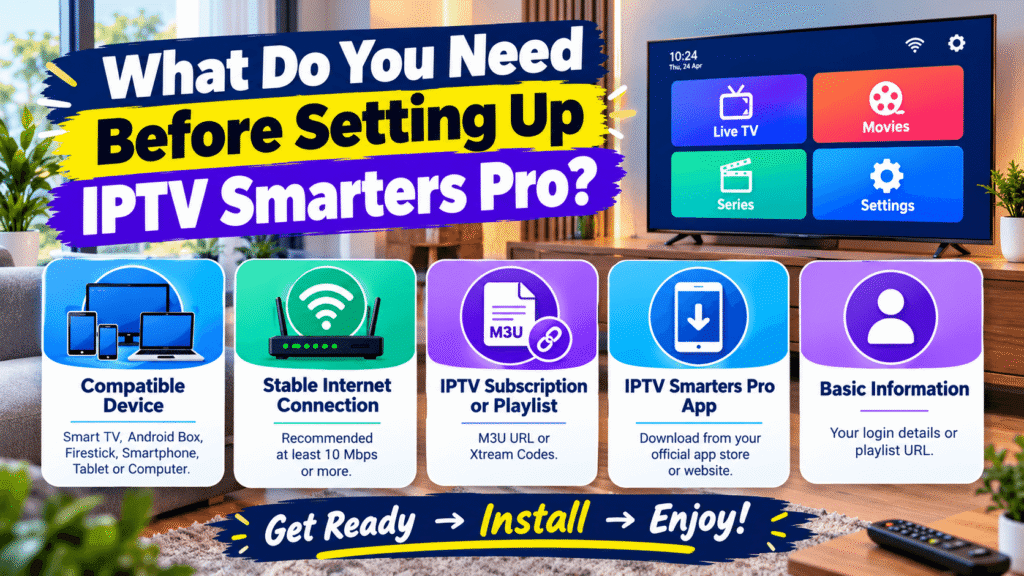 How to Set Up IPTV Smarters Pro